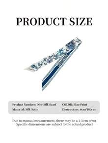 蝴蝶花瓣丝巾、发夹、小丝带，也可作围巾或包装装饰使用。休闲可爱。有蓝色、绿色和粉色可选。适合搭配各种服饰，也是节日、生日、圣诞节和新年送礼佳品。 - 淺藍色 - 查看 7