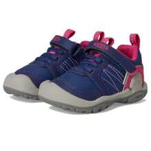 Keen Unisex-Child Knotch Peak Low Height Breathable Sneakers - Azul ProfundidadPavo Real Rosa - Ver 6