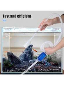 1 件鱼缸换水器、吸水砂砾清洁器、水族箱换水管，多种款式可选 - 彩色 - 查看 11