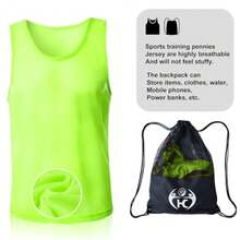 CYPNChalecos deportivos para adultos adolescentes y niños Chalecos de combate para practicar fútbol y baloncesto.Fashion - 227321025 - Ver 5