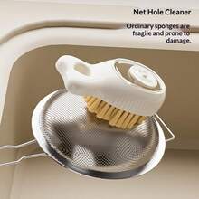 Automatic Liquid Cleaning Brush For Kitchen, Perfect For Cleaning Bowls, Dishes, Pots, Pans And Sinks. Won't Damage Kitchenware, Suitable For Home And Restaurant Use.
