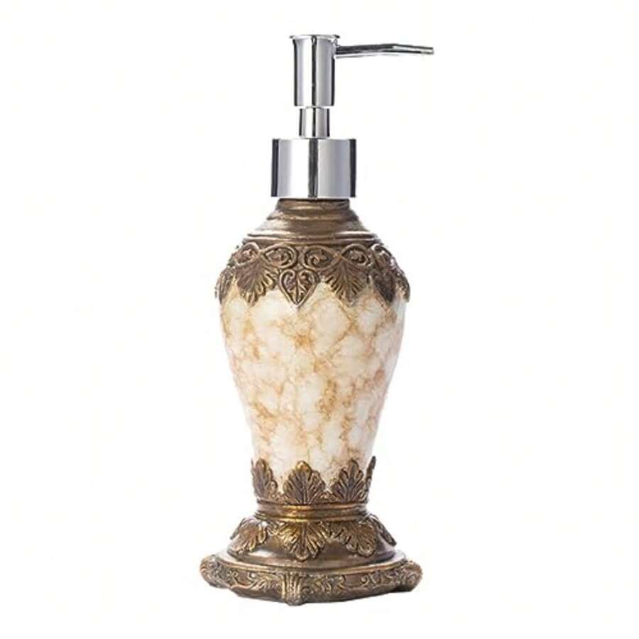 CYPNBeaupretty Botella Dispensadora De Loción Y Jabón Líquido Reutilizable De 7.87 Pulgadas Hermética para Gel De Ducha Champú Y Uso Diario En Baño CocinaFashion - Blanco - Ver 1