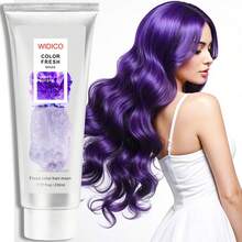 230ml Multi-Color Permanent Hair Dye Mask, Gentle Ingredients, Non-Irritating, Non-Damaging. Easy & Quick Application, Long-Lasting Color, Glossy & Radiant Hair. - 彩色 - 查看 19