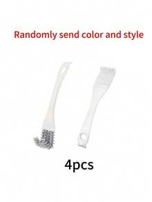 1/2/4件套烧烤刷，烤箱清洁刷，多功能小刷，可深度清洁角落、缝隙、凹槽、炉灶、台面，适用于家庭、商业、户外烧烤清洁 - 白色 - 查看 10