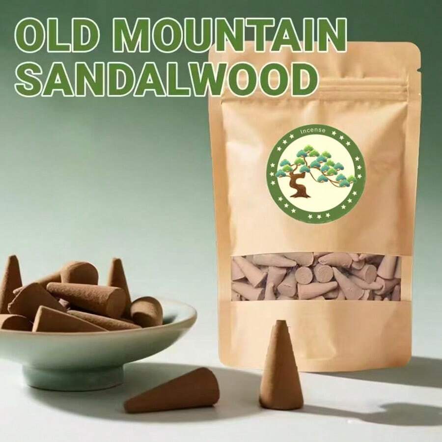 High Concentration Sandalwood Incense Sticks, Fragrant For Long-Lasting Home, Meditation, Hotel, And Holiday Ambiance - Multicolor - View 1