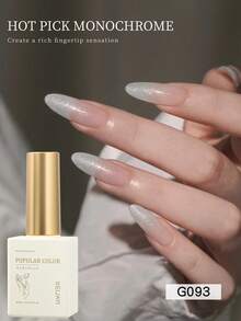 XEIJAYI 1Pc 15Ml Gel Nail Polish Nail Art Varnishes Gel Lacquer Coat LED Nails Manicure Design UV Gel Varnish Soak Off - Champagne - View 3