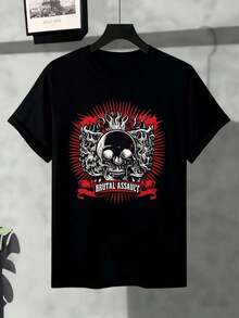 Koszulki męskie - Czarne - Zobacz 2