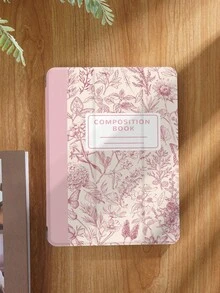 Handpainted Plant Pattern Protective Case Compatible With IPad 7/8/9/10.2", IPad 10th Gen, Kindle Paperwhite 12th Gen 2024, Kindle 11th Gen 2022, Galaxy Tab, With Auto Sleep/Wake Function, Multiple Styles Available - Nhiều màu - Xem 2