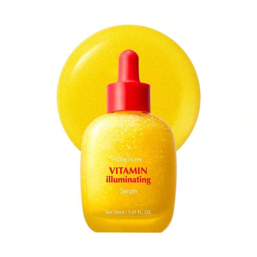 Vitamin C Brightening Serum With Niacinamide & Ceramides | Illuminating Face Serum, Hyaluronic Acid For Hydration, Strengthens Skin Barrier, 1.01 Fl Oz, Perfect Women's Gift For Holidays & Birthday - VCS-A - 查看 1