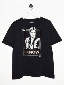 Camiseta Solo QuotEu Seiquot Camiseta Disneyland Paris - màu đen - Xem 1