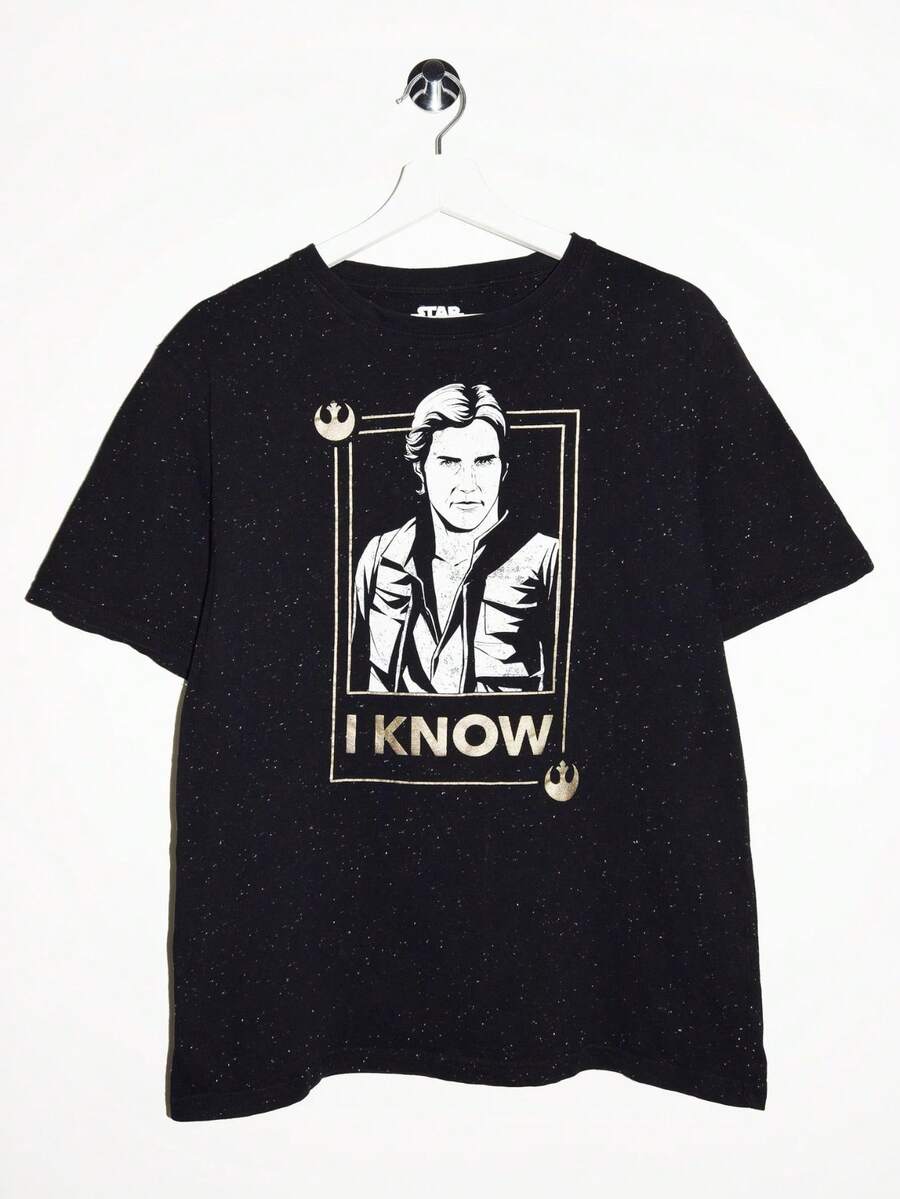 Camiseta Solo QuotEu Seiquot Camiseta Disneyland Paris - màu đen - Xem 1