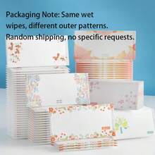 Gentle Soft Wet Wipes, Unisex, Individual Packaging, Nonwoven Fabric, Portable, Daily Cleaning Wet Wipes - Multicolor - View 6