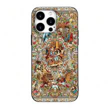 Miniature Art Shockproof 2D Printing Fashion Phone Case For IPhone 17/16/15/14/13/12/11/AIR/PRO/PRO MAX/PLUS Prefect Gift For New Year, Valentine's Day And Family Or Friend's Birthday - Black - View 1