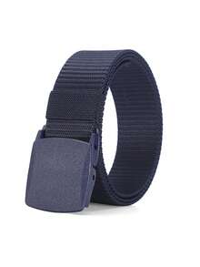1/4/6pcs Outdoor Plastic Buckle Nylon Tactical Belt For Boy - Durable Woven Fabric Belt, Suitable For Sports And Training - Metal-Free Canvas Belt, Suitable For Daily Wear - Multicolor - View 15