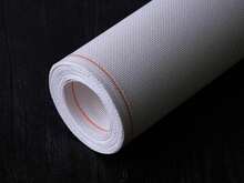 Zweigart Orange Line Blank Mono Deluxe 10-Mesh White Needlepoint Canvas 20" X 18" - trắng - Xem 1