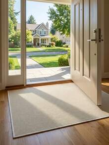 Thảm hành lang giả sợi đay màu trắng có thể giặt được, được làm từ chất liệu giả sợi đay cao cấp, thấm hút tốt, thích hợp làm thảm chùi chân, thảm hành lang, thảm cạnh giường ngủ, sản phẩm bán chạy nhất, trang trí nhà cửa cá nhân hóa, nhà cửa thời trang, được giới trẻ ưa chuộng, chủ yếu dùng để trang trí phòng khách, hiên nhà, phòng học, phòng ăn, có thể giặt máy, thiết kế mới năm nay, nhiều kích cỡ có sẵn, quà tặng tân gia. - trắng - Xem 8