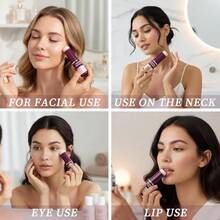 Calcium Volume Multi Balm Korean Skincare Stick,Face & Eye Cream,Collagen Deep Moisturizing Anti-Wrinkle,Suitable For Pre Makeup KZST - A - Xem 5