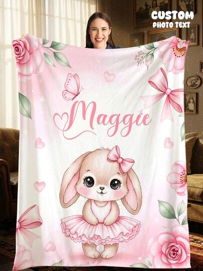 بطانية مخصصة من الفلانيل مع اسم لسرير النوم، متعددة الاستخدامات في غرفة المعيشة والأريكة والخارج والتخييم والحيوانات الأليفة، بطانية مطبوع عليها اسم العائلة/الحيوان الأليف/الزوجين، هدية عيد الميلاد المخصصة، هدية عيد الأم/الأب، هدية للعائلة، هدية عيد ميلاد، هدية للصديق، هدية للأم/الأب