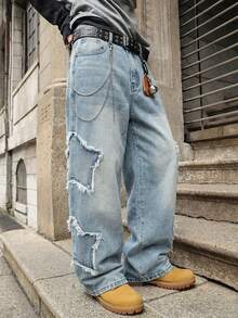 Men Jeans - Light Wash - View 5