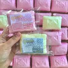 柔软慢回弹的捏捏乐面包玩具，解压挤压玩具，适合作为生日或节日礼物 - 彩色 - 查看 3