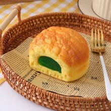 PU Slow Rebound Pineapple Bun Squishy Toy, Soft Bread Model, Stress Relief Squeeze Toy, Gift For Relaxation, Emotion Regulation, Birthday, Holiday - Multicolor - View 5