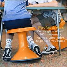 ECR4 Ace Active Core compromiso taburete para niños Anaranjado 15" H - Anaranjado - Ver 4