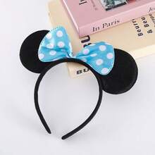 1pc Disney Minnie Mouse Ear Headband With Bow Design, Princess Costume Accessory, Suitable For Parties, Birthdays, Carnivals (Some Accessories Randomly Shipped), Perfect Gift, Birthday Gift, Ideal For Various Festivals, Fashionable Item, Luxury Choice. Perfect Gift For Friends Or Partners, Valentine's Day Decoration, Ideal Choice, Party Gift.