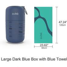 Toiletry Kit - Dark Blue - View 3
