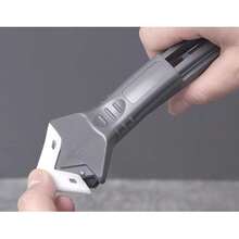 1 Set Multifunctional Metal Scraper Knife, Ergonomic Handle, Sharp & Durable, Suitable For Removing Paint, Wallpaper, Stickers, Sealant, Cleaning Windows & Renewing Kitchen/Bathroom Sinks, Essential DIY Renovation Tool - Black - View 7