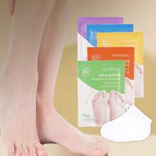 5片装保湿足膜 - 薰衣草/蜂蜜/视黄醇/椰子/乳木果油，每对40克，有助于缓解足部干燥、皲裂、脱皮，并减少关节皱纹，男女皆宜，适合手部松弛人士使用。 - 多色-5pcs - 查看 12