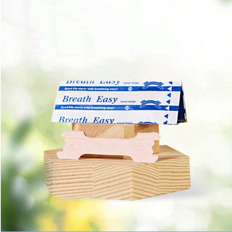 Anti Snoring Breath Widening Strips Adult Extra Adhesive, Boost Airflow Relieve Stuffy Nose For Sleep & Sports - 兩件套 - 查看 1