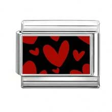 1pc DIY Modular Photo Bracelet, With Animal, Butterfly, Heart, Letter, Cherry Blossom Elements, Suitable As Party Gift For Friends/Couples, Ideal For Christmas, New Year, Halloween, Valentine's Day, Charming Design, Stainless Steel Jewelry, Local , Practical & Fashionable, Christmas & Halloween Essential - M293842 - View 13