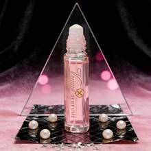 0.34 Fl Oz. Powdered Fresh Fragrance Body Oil | Unisex, Cologne Roll-On, Sweet Floral Essential Oil, Roll-On Design, Suitable For Day And Night Use, Portable, Long-Lasting Scent, Enhances Endurance And Increases  - Ideal Valentine's Day And Birthday Gift - 甜美風 - 查看 3