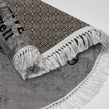 Alfombra turca antideslizante con estampado digital Pearl – AL4033. Suave al tacto, lavable y con reverso de fieltro antideslizante. Moderna alfombra decorativa, ideal para salón, dormitorio, baño, pasillo o entrada. Disponible en varios tamaños. Secado rápido, muy absorbente, diseño suave y cómodo. Apta para uso en interiores y exteriores. - Gris - Ver 7