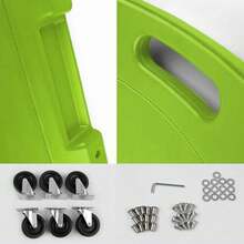 CYPNKroner Camilla Mecánica de Plástico 150 kg Camilla Ergonómica con Ruedas y Apoyo para Cabeza 92x45 cmFashion - 219686593 - Ver 4