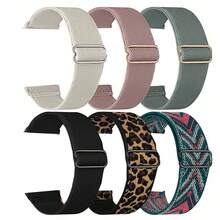 6条/套 编织单环表带，兼容Ultra 38mm 40mm 41mm 42mm 46mm 44mm 45mm 49mm，男女通用 - 彩色 - 查看 7