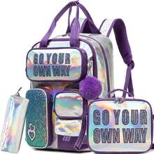 Cute Backpack For Girls Kids Backpack Set 3PCS With Lunch Box And Pencil Case School Bookbag Lightweight And Durable Back To School - Girls School Bag SET - View 18
