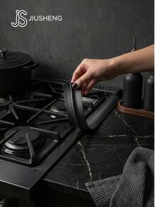 1/2 Piece Silicone Stove Gap Sealing Strip - Heat Resistant Kitchen Countertop Gap Filler, Easy-To-Clean Spill-Proof Sealing Strip, Suitable For Oven And Cabinet, Stove Gap Sealing Strip, Countertop Gap Filler, Silicone Sealing Strip, Kitchen Countertop, Between Oven And Cabinet, Washing Machine And Dryer, Heat Resistant, Oil-Proof, Dust-Proof, Easy To Clean