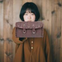 Thắt lưng da PU kiểu cổ điển thời Trung cổ, có thể dùng làm túi đeo hông hoặc ví đựng tiền xu, phù hợp với trang phục thời Phục hưng, các chợ theo chủ đề Viking, cosplay LARP, Halloween và các dịp khác, unisex. - màu nâu - Xem 10