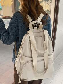 Ba lô du lịch Peach Tree, túi xách tay kiêm túi đeo vai đa năng, túi đựng laptop, túi đôi, ngăn chống nước, dung tích lớn, nhiều ngăn, thích hợp cho du lịch, kỳ nghỉ, đi học, công tác, quà tặng Halloween, Giáng sinh, Ngày Valentine. - Nhiều màu - Xem 8