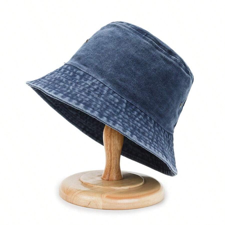 1 szt. damski kapelusz typu bucket hat w stylu vintage – szeroki rondo, zapięcie na zatrzask, lekki i przewiewny, niezbędny latem, dostępny w kolorze zielonym, czerwonym i brązowym – odpowiedni na okazje codzienne i formalne, na plażę, do noszenia na co dzień, jako dodatek do stroju plażowego, w stylu retro, nadający się do prania ręcznego, idealny dla miłośników aktywności na świeżym powietrzu - Wielokolorowe - Zobacz 1