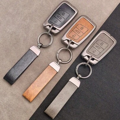 Étui en cuir et alliage de zinc pour clé de voiture pour VW Magotan Magotan GTE Passat B7 B8 CC Arteon Fabia Superb A7 Kodiaq Seat