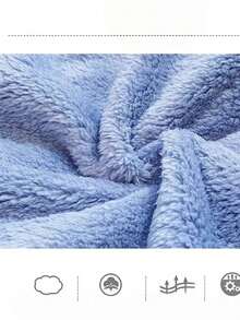 Women's Flannel Jumpsuit, Thickened Shark Hooded Long Plush Warm Cartoon Suit, Cute And Interesting Cartoon Shark Hooded Warm Jacket, Suitable For Birthday, Halloween, Christmas, New Year Gifts, Bathrobe Can Be Worn As A Blanket, Autumn/Winter - Multicolor - View 7