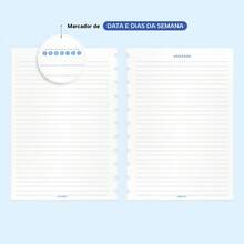 ISCOOL Solid 50 F 90g Smart Disc Notebook Refill - Azul claro - Ver 4