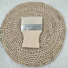 1支/3支装矩形柄羊毛刷；木柄刷；油漆刷；短柄羊毛刷 - 白色 - 查看 9