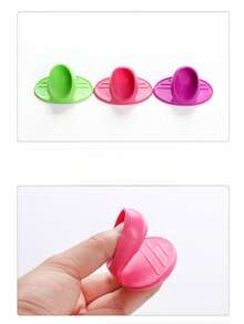 10pcs New Silicone Heat Resistant Finger Sleeves, Thick High Temperature Proof Kitchen Gloves For Microwave Oven, Wholesale - Multicolor - View 5