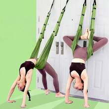 Air Yoga Rope, Home Wall Hammock, Practicing Inverted Belt, Bending Down And Waist Training Device, Straight Horse Opening Crotch Elastic Stretching Rope - Multicolor - View 1