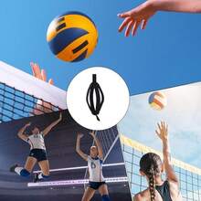 CYPNEntrenador de golpeo de voleibolEntrenador de voleibol que rebota Entrenador de servicio de golpe de voleibol ajustable Mejora la agilidad pelota deportiva salto entrenamiento táctilFashion - C - Ver 5