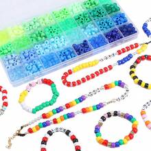 640Pcs Multi-Color Craft Bead Set (Organized Storage Box) Vibrant Assorted Beads For Creative DIY Projects Ideal For Jewelry Making & Handcrafts – Perfect For Crafters, Kids & DIY Enthusiasts - Multicolor - View 3