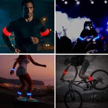 CYPN2 Pack ulsera Deportiva LED Múltiples Modos de iluminación Desmontable para Limpieza Brazalete Reflectante para Corredores Ciclistas Excursionistas Correr PerrosFashion - 227321520 - Ver 6